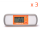 Enregistreur de température Trivia-R, coque silicone grise